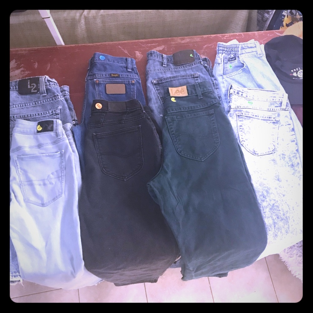 VINTAGE Lee’s, Levi’s, Wrangler, Lee, BDG jeans!